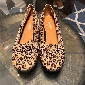 Leopard Print Women's Loafers